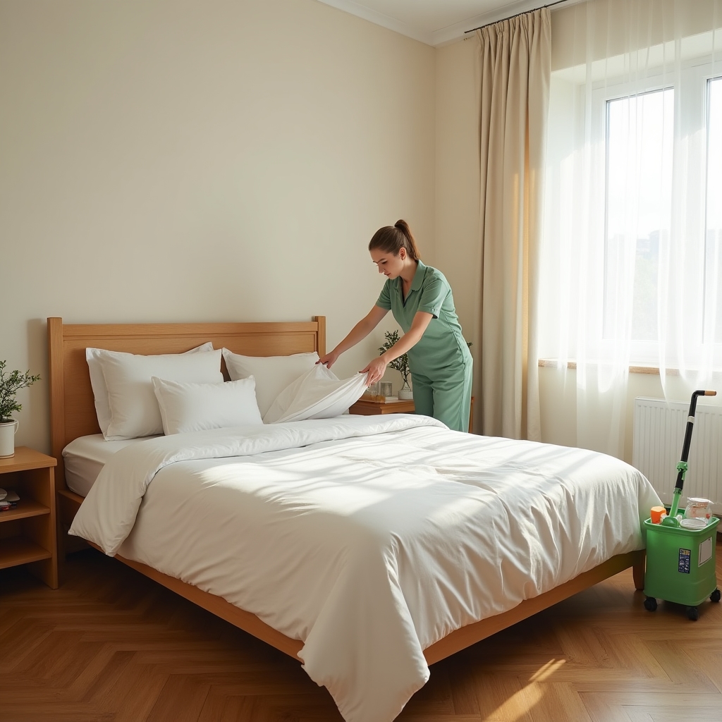 Curățenie apartament București realizată cu produse ecologice